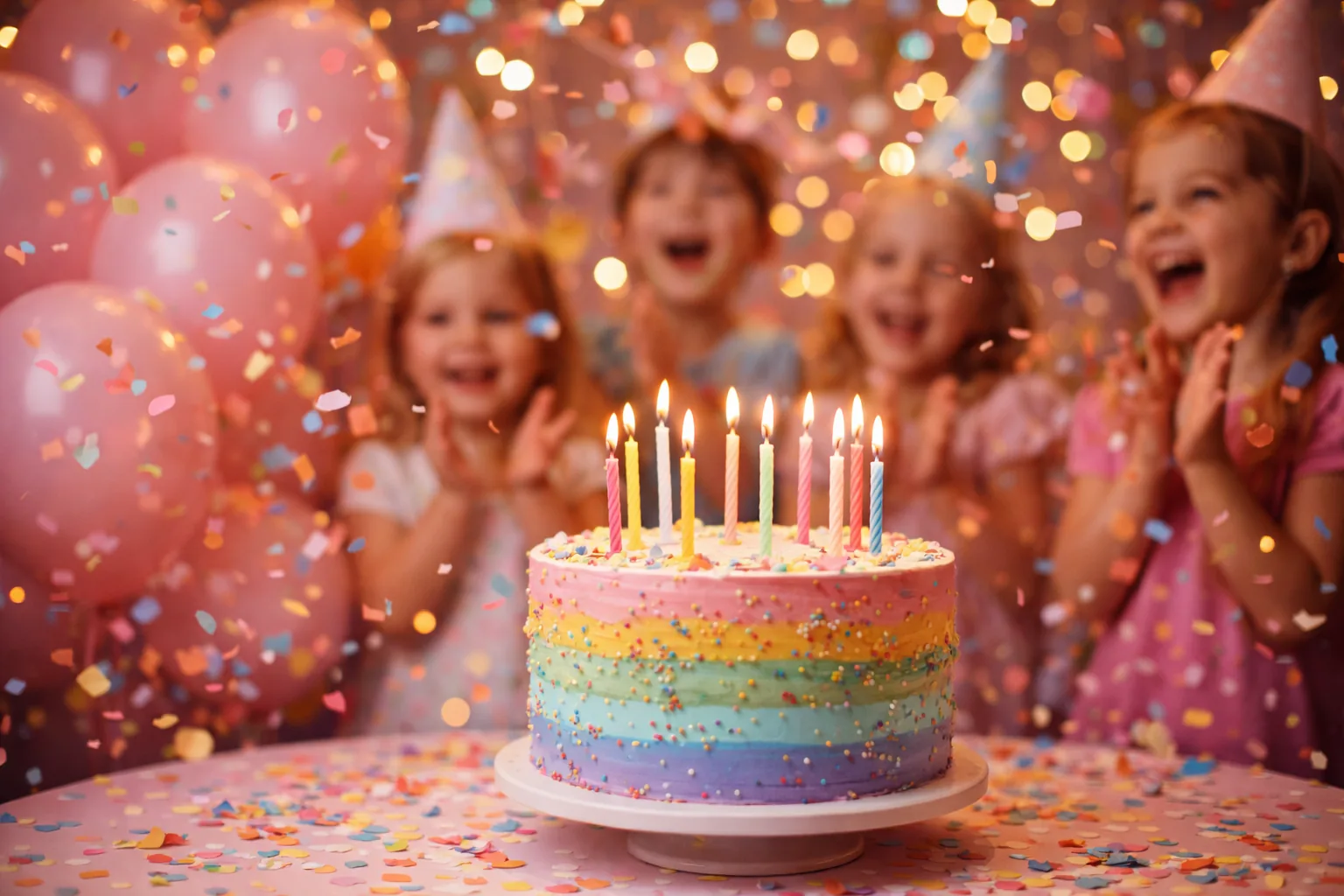 Celebración de fiesta de cumpleaños infantil en Espai Únic